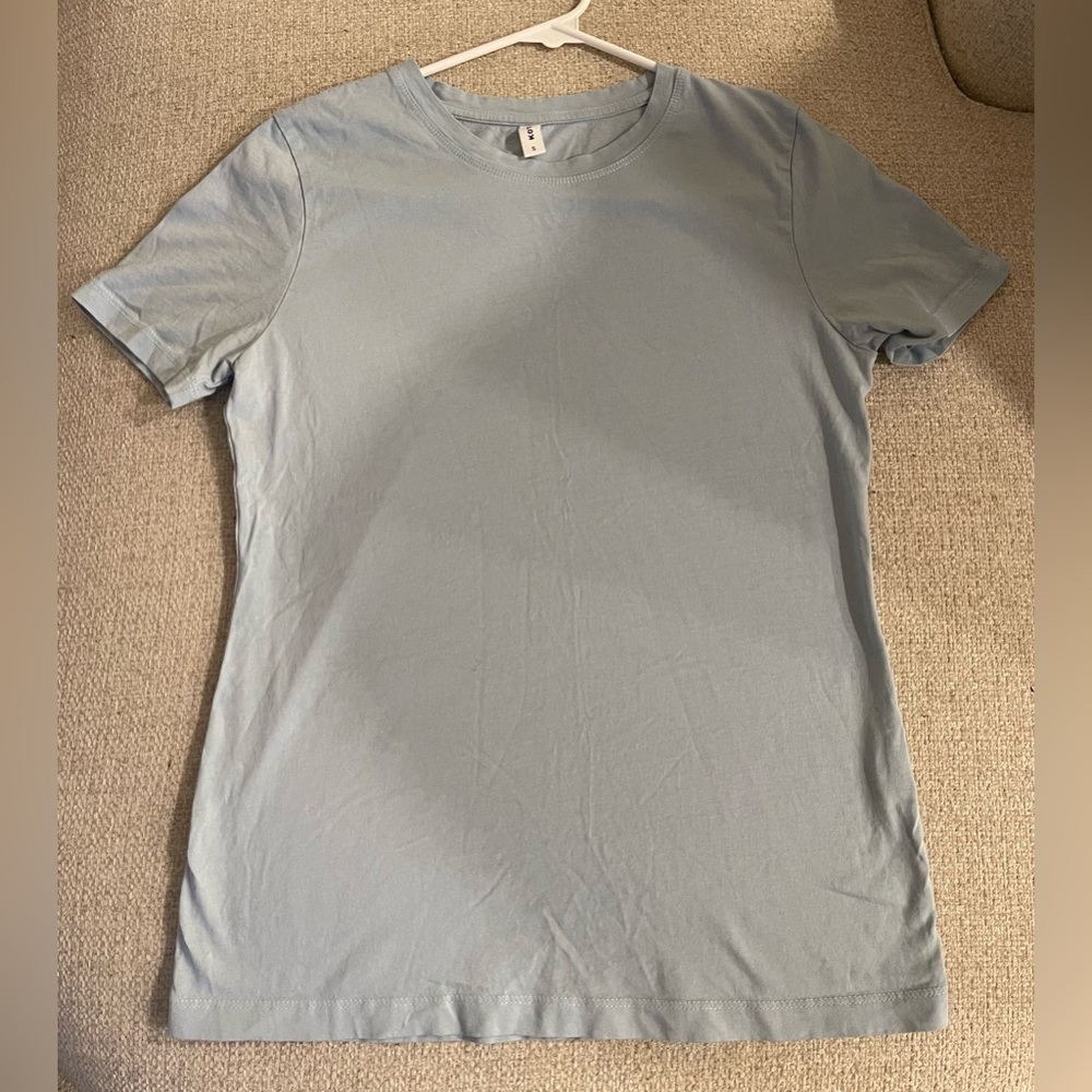KOTN crewneck t-shirt, Size Small, powder blue